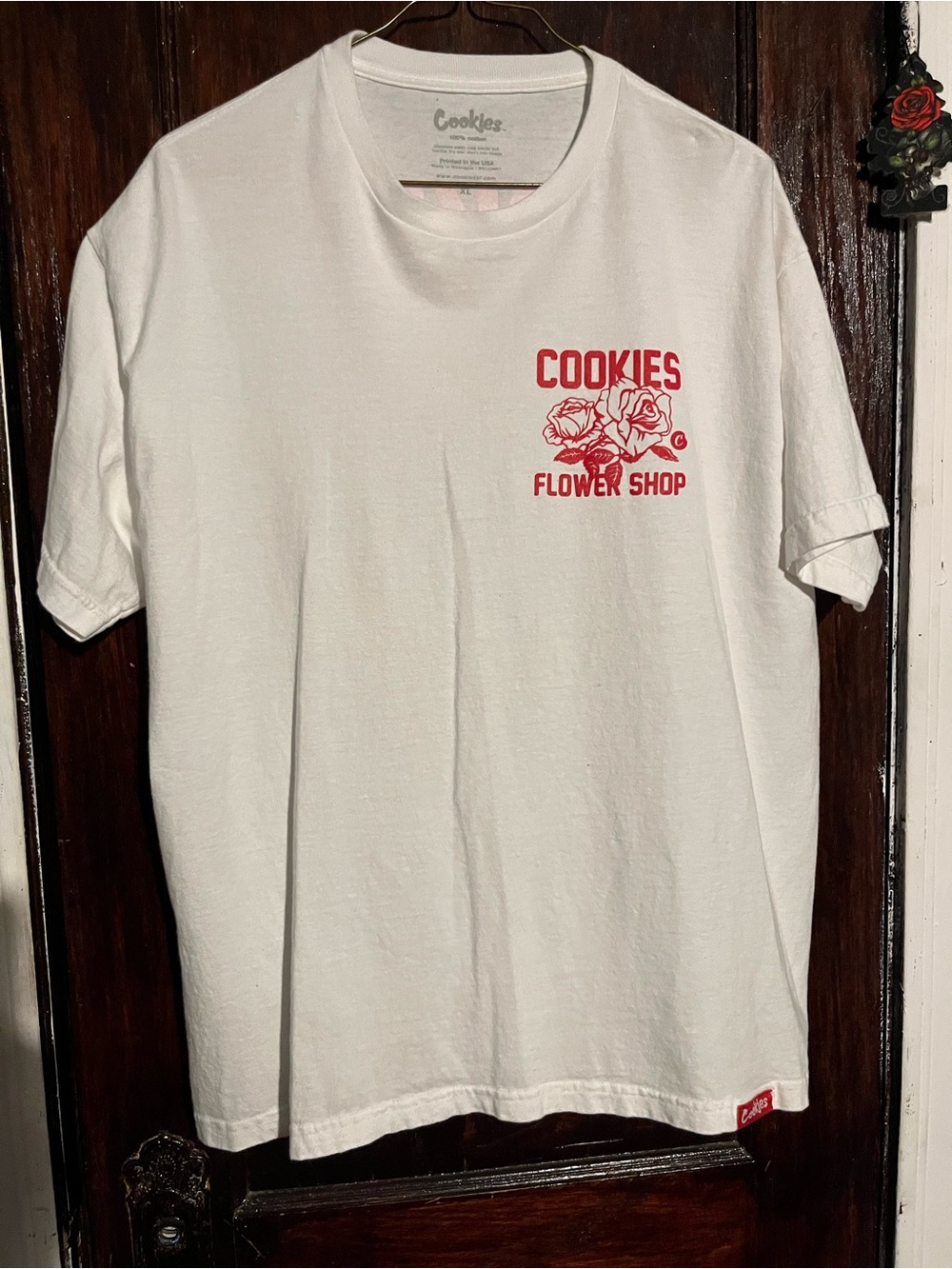 Cookies Shirt, With Red Lettering